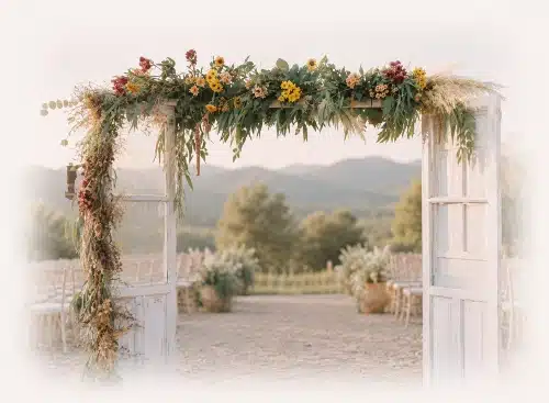 Arcos florares bodas