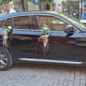 Flores para coche boda 12